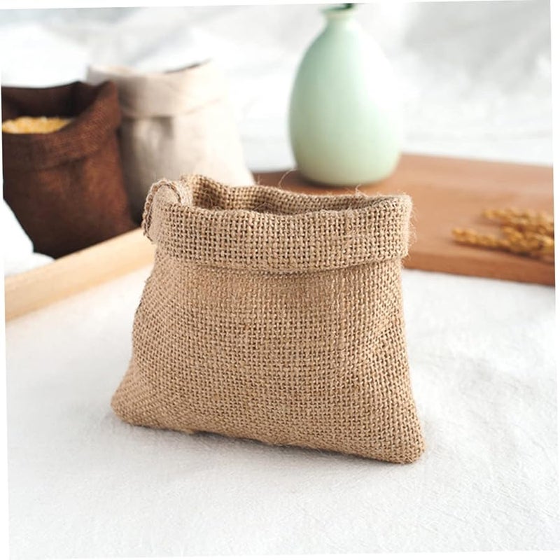 Linen Photography Storage Bags 2pcs Tear Resistant for Dried Fruits Whole Grains Photo Props - Image 4